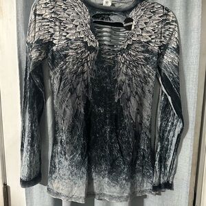 Women Affliction shirt new without  tags